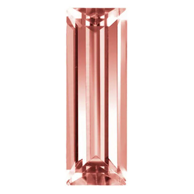 Preciosa Cubic Zirconia Baguette Step Cut Rhodolite - Bluestreak Crystals
