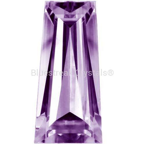 Preciosa Cubic Zirconia Baguette Tapered Cut Purple-Preciosa Cubic Zirconia-2.00x1.50x1.00mm - Pack of 200 (Wholesale)-Bluestreak Crystals