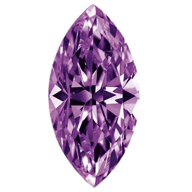 Preciosa Cubic Zirconia Marquise Diamond Cut Amethyst - Bluestreak Crystals