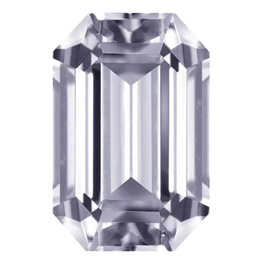 Preciosa Cubic Zirconia Octagon Step Cut Lavender - Bluestreak Crystals