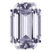 Preciosa Cubic Zirconia Octagon Step Cut Lavender - Bluestreak Crystals