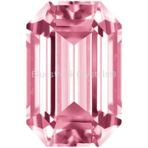 Preciosa Cubic Zirconia Octagon Step Cut Pink-Preciosa Cubic Zirconia-4.00x2.00mm - Pack of 100 (Wholesale)-Bluestreak Crystals