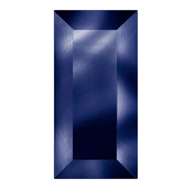 Preciosa Fancy Stones Baguette Dark Indigo - Bluestreak Crystals