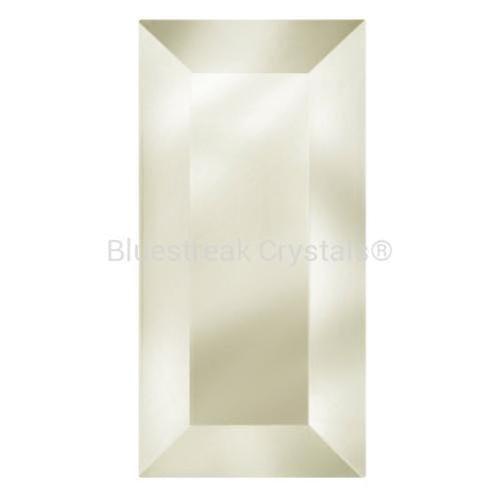 Preciosa Fancy Stones Baguette Light Gold Quartz-Preciosa Fancy Stones-3x2mm - Pack of 720 (Wholesale)-Bluestreak Crystals