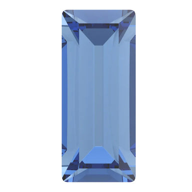 Preciosa Fancy Stones Baguette Sapphire - Bluestreak Crystals