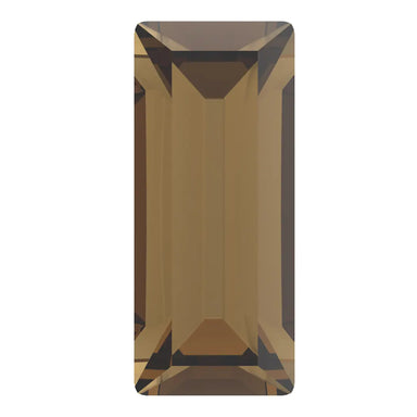 Preciosa Fancy Stones Baguette Smoked Topaz - Bluestreak Crystals