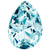 Preciosa Fancy Stones Baroque Pear Aqua Bohemica-Preciosa Fancy Stones-6x4mm - Pack of 720 (Wholesale)-Bluestreak Crystals