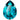 Preciosa Fancy Stones Baroque Pear Blue Zircon - Bluestreak Crystals