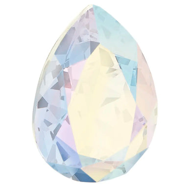 Preciosa Fancy Stones Baroque Pear Crystal AB - Bluestreak Crystals