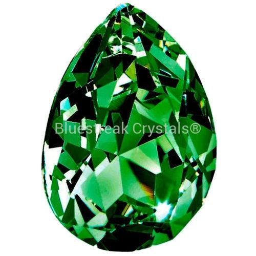 Preciosa Fancy Stones Baroque Pear Emerald-Preciosa Fancy Stones-6x4mm - Pack of 720 (Wholesale)-Bluestreak Crystals