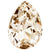 Preciosa Fancy Stones Baroque Pear Light Colorado Topaz-Preciosa Fancy Stones-6x4mm - Pack of 720 (Wholesale)-Bluestreak Crystals