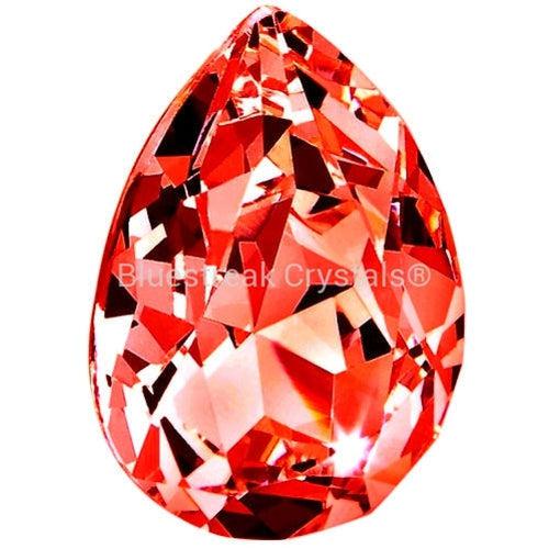Preciosa Fancy Stones Baroque Pear Light Siam-Preciosa Fancy Stones-6x4mm - Pack of 720 (Wholesale)-Bluestreak Crystals