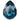 Preciosa Fancy Stones Baroque Pear Montana - Bluestreak Crystals