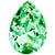 Preciosa Fancy Stones Baroque Pear Peridot-Preciosa Fancy Stones-6x4mm - Pack of 720 (Wholesale)-Bluestreak Crystals
