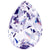 Preciosa Fancy Stones Baroque Pear Tanzanite-Preciosa Fancy Stones-14x10mm - Pack of 144 (Wholesale)-Bluestreak Crystals