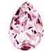 Preciosa Fancy Stones Baroque Pear Vintage Rose - Bluestreak Crystals