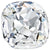 Preciosa Fancy Stones Cushion Square Crystal-Preciosa Fancy Stones-10mm - Pack of 2-Bluestreak Crystals
