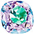 Preciosa Fancy Stones Cushion Square Crystal Vitrail Light-Preciosa Fancy Stones-10mm - Pack of 144 (Wholesale)-Bluestreak Crystals