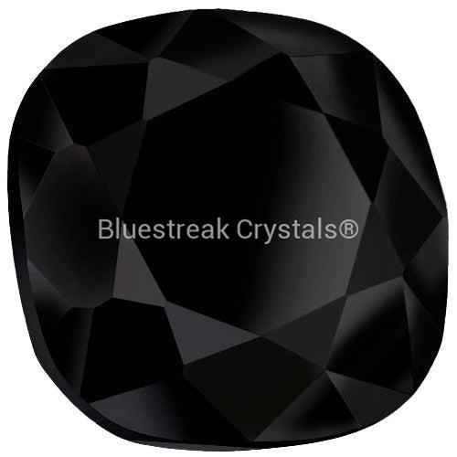 Preciosa Fancy Stones Cushion Square Jet UNFOILED-Preciosa Fancy Stones-10mm - Pack of 144 (Wholesale)-Bluestreak Crystals