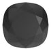 Preciosa Fancy Stones Cushion Square Jet UNFOILED - Bluestreak Crystals
