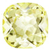 Preciosa Fancy Stones Cushion Square Jonquil - Bluestreak Crystals