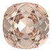 Preciosa Fancy Stones Cushion Square Light Peach - Bluestreak Crystals
