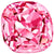 Preciosa Fancy Stones Cushion Square Rose-Preciosa Fancy Stones-10mm - Pack of 144 (Wholesale)-Bluestreak Crystals