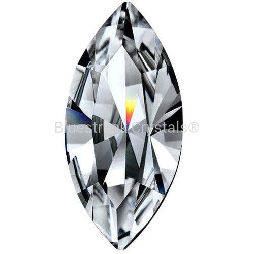 Preciosa Fancy Stones Navette Black Diamond-Preciosa Fancy Stones-4x2mm - Pack of 720 (Wholesale)-Bluestreak Crystals