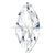 Preciosa Fancy Stones Navette Crystal-Preciosa Fancy Stones-3x1.5mm - Pack of 10-Bluestreak Crystals