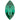 Preciosa Fancy Stones Navette Emerald - Bluestreak Crystals