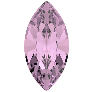 Preciosa Fancy Stones Navette Light Amethyst - Bluestreak Crystals