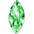 Preciosa Fancy Stones Navette Peridot-Preciosa Fancy Stones-4x2mm - Pack of 720 (Wholesale)-Bluestreak Crystals