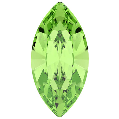 Preciosa Fancy Stones Navette Peridot - Bluestreak Crystals