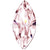 Preciosa Fancy Stones Navette Vintage Rose-Preciosa Fancy Stones-4x2mm - Pack of 720 (Wholesale)-Bluestreak Crystals