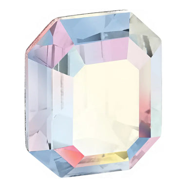 Preciosa Fancy Stones Octagon Crystal AB - Bluestreak Crystals