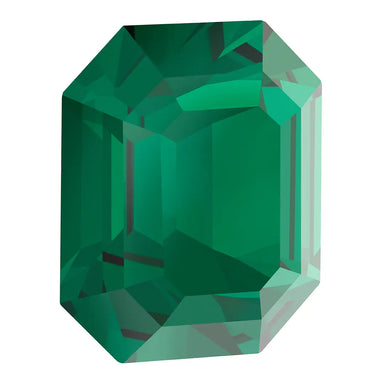 Preciosa Fancy Stones Octagon Emerald - Bluestreak Crystals