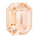 Preciosa Fancy Stones Octagon Light Peach - Bluestreak Crystals