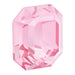Preciosa Fancy Stones Octagon Light Rose - Bluestreak Crystals