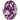 Preciosa Fancy Stones Oval Amethyst - Bluestreak Crystals