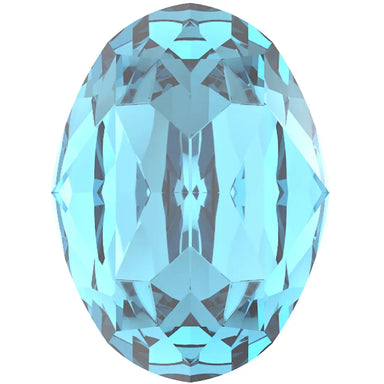 Preciosa Fancy Stones Oval Aqua Bohemica - Bluestreak Crystals