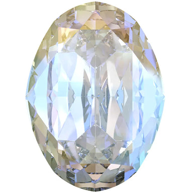 Preciosa Fancy Stones Oval Crystal AB - Bluestreak Crystals