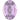 Preciosa Fancy Stones Oval Light Amethyst - Bluestreak Crystals