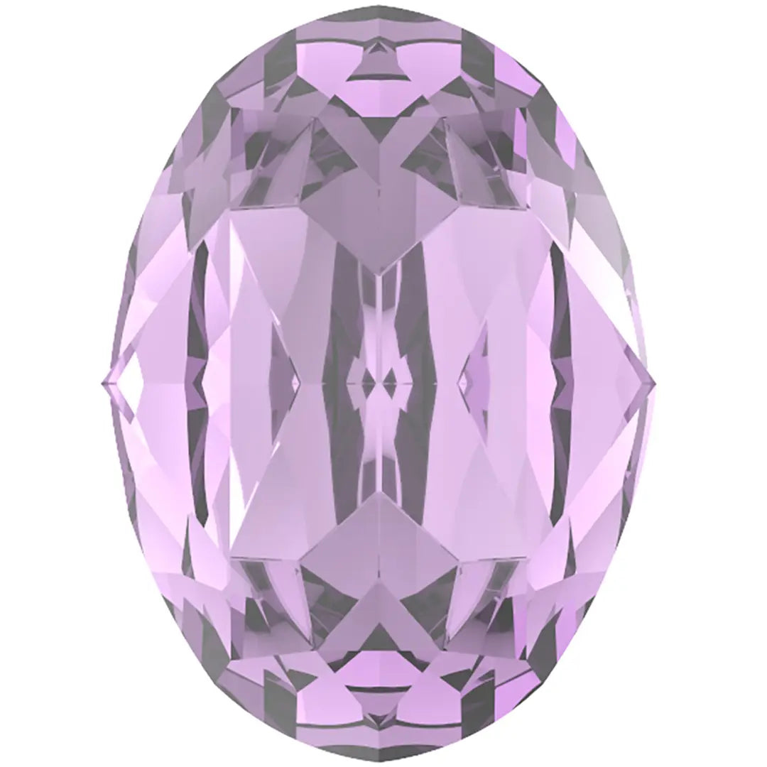Preciosa Fancy Stones Oval Light Amethyst - Bluestreak Crystals