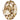 Preciosa Fancy Stones Oval Light Colorado Topaz - Bluestreak Crystals