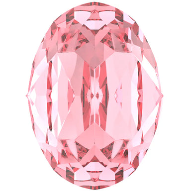 Preciosa Fancy Stones Oval Light Rose - Bluestreak Crystals