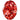 Preciosa Fancy Stones Oval Light Siam - Bluestreak Crystals
