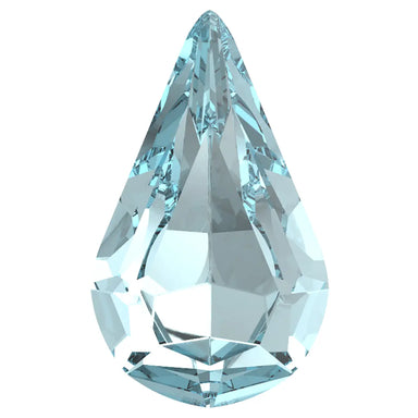 Preciosa Fancy Stones Pear Aqua Bohemica - Bluestreak Crystals