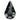 Preciosa Fancy Stones Pear Black Diamond - Bluestreak Crystals