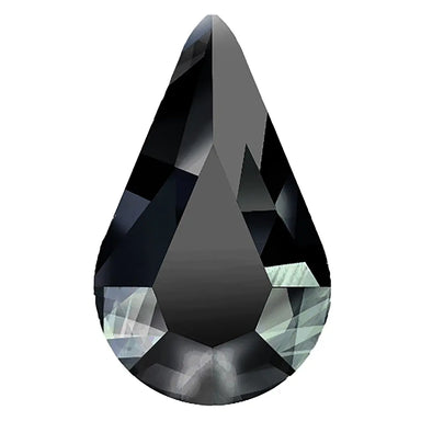 Preciosa Fancy Stones Pear Black Diamond - Bluestreak Crystals