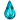 Preciosa Fancy Stones Pear Blue Zircon - Bluestreak Crystals